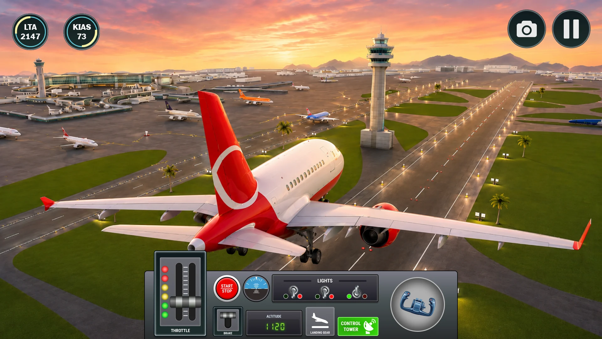 Flight Simulator Airplane Game screenshot